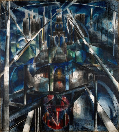 Brooklyn Bridge (1919–20) by Joseph Stella