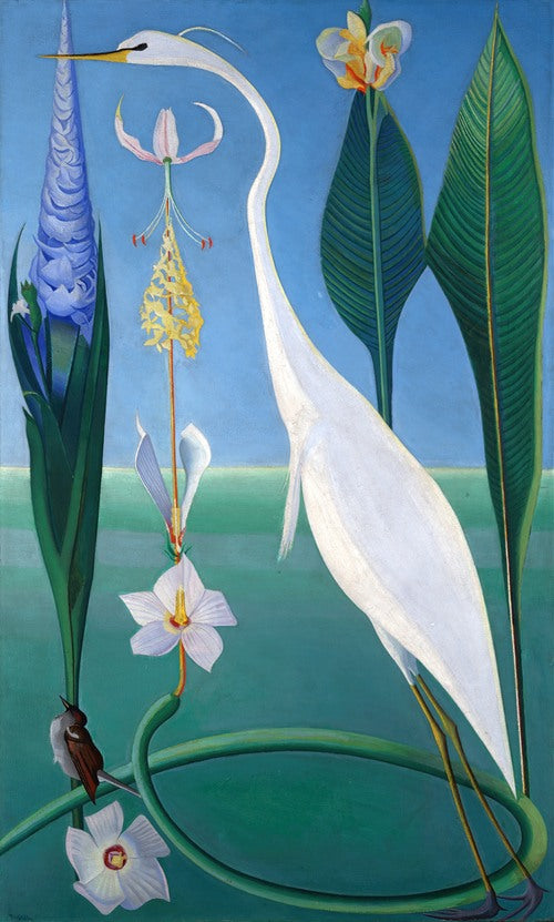 The White Heron (1918–20) by Joseph Stella
