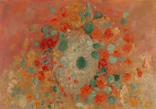 Nasturtiums (1905) by Odilon Redon