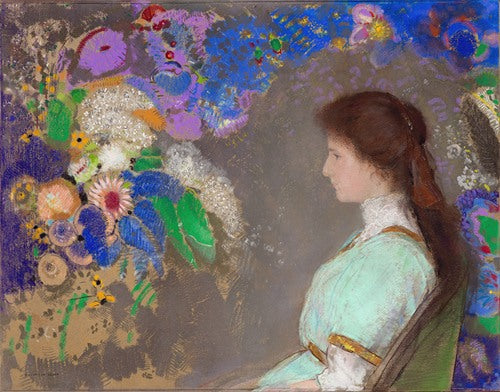 Violette Heymann (1910) by Odilon Redon