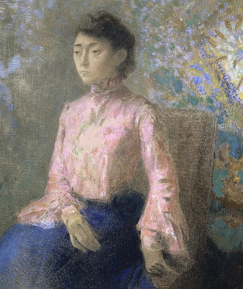 Portrait of Miss Jeanne Chaîne (1903) by Odilon Redon