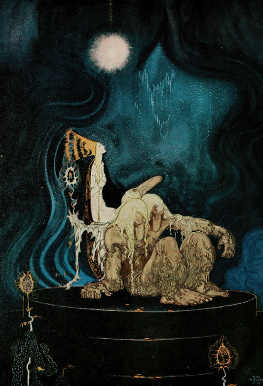 East of the sun and west of the moon pl 23 (1922) by Kay Rasmus Nielsen