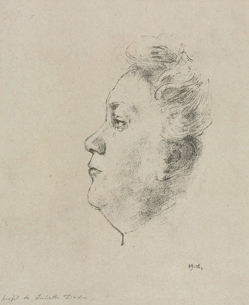 Mlle. Juliette Dodu (1904) by Odilon Redon