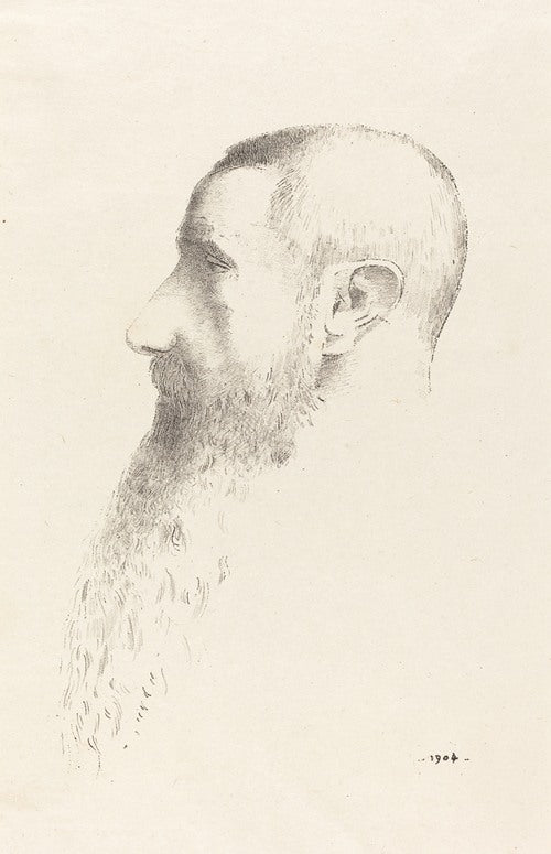 Roger Marx (1904) by Odilon Redon