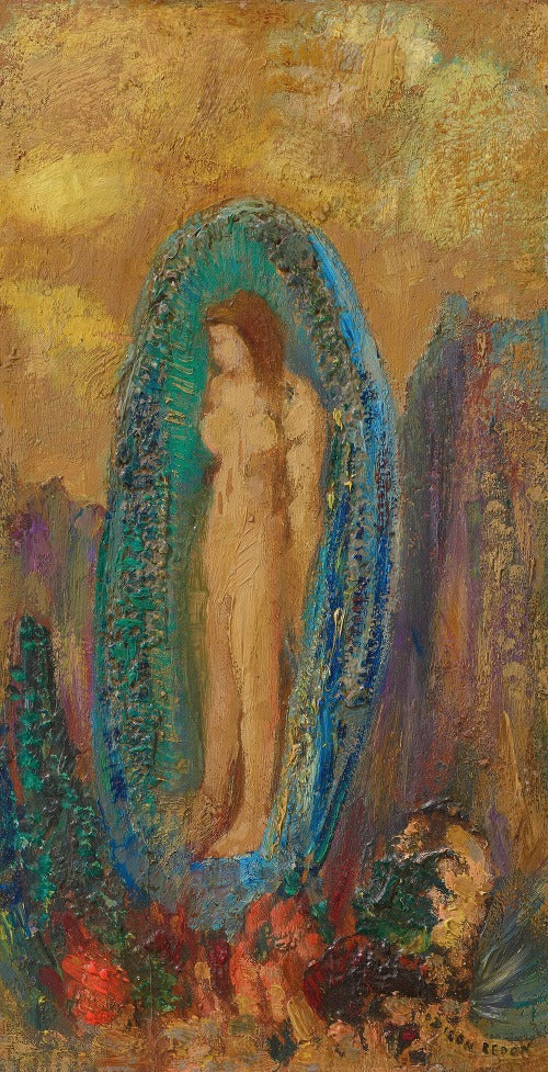 La naissance de Vénus ou Oeuf aurique by Odilon Redon