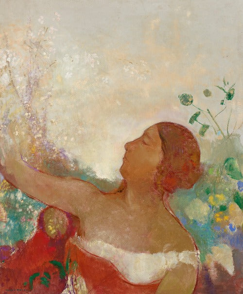 L’enfant prédestinée, Ophélie by Odilon Redon