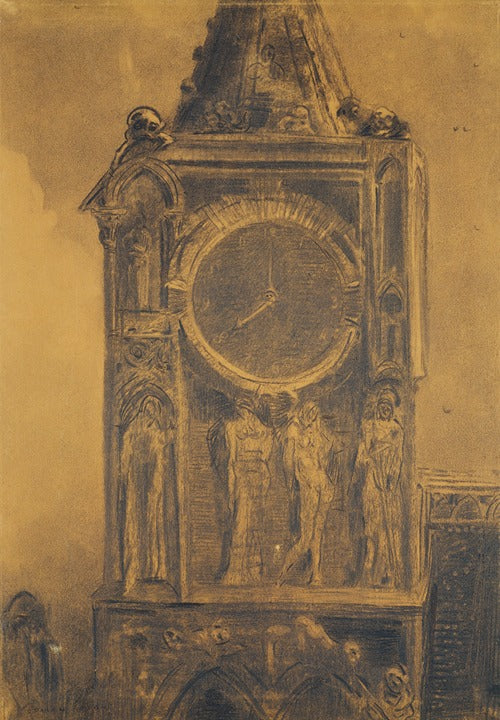 La cloche grave de Sainte-Gudule (ca. 1886 – 1887) by Odilon Redon