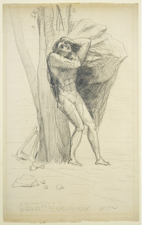 Orpheus in Despair (ca. 1885 – 1890) by Odilon Redon