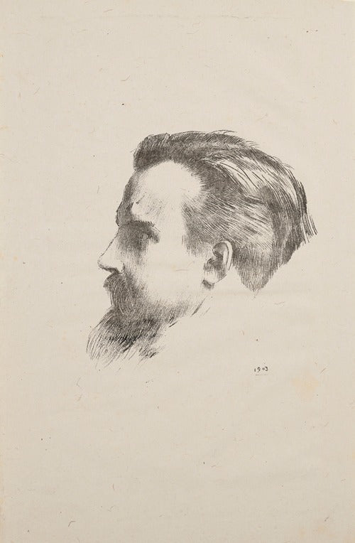 Portrait de Maurice Denis (1903) by Odilon Redon