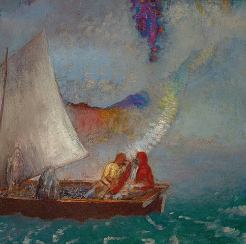 La Voile grise (1900-05) by Odilon Redon