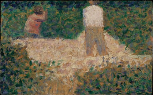 Two Stonebreakers (ca. 1881) by Georges Seurat