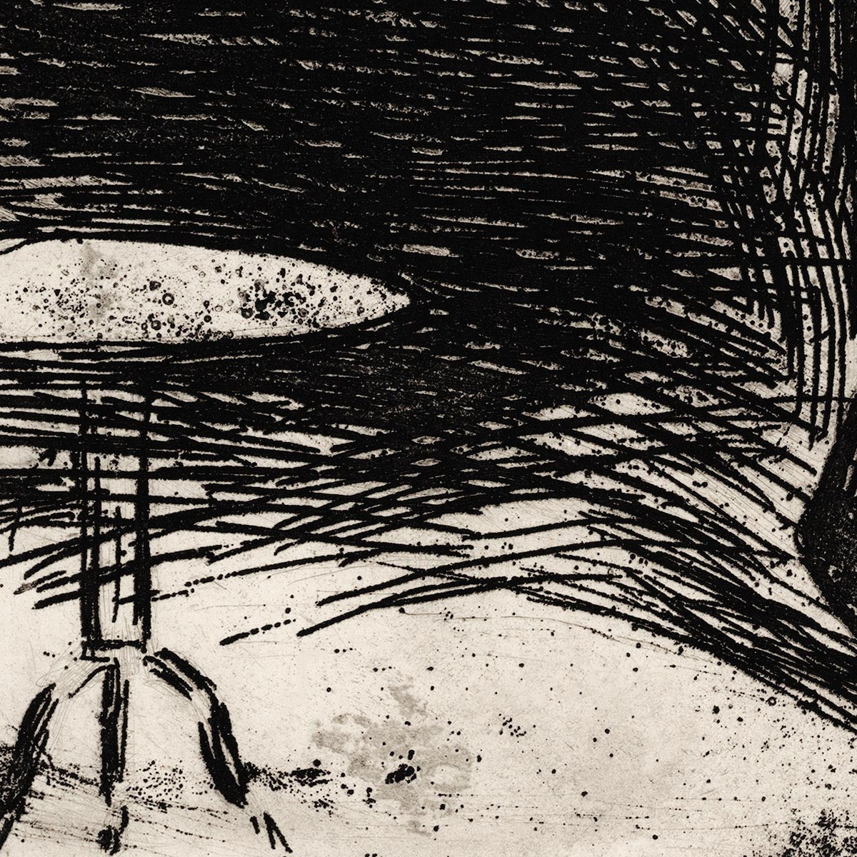 Night Café Munch Exhibition Poster