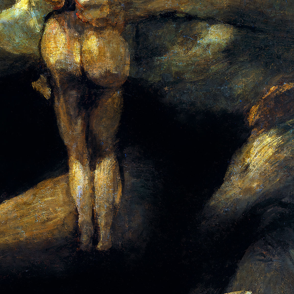 Saturno Devorando a su Hijo (Saturn Devouring His Son) - Francisco de Goya Exhibition Poster