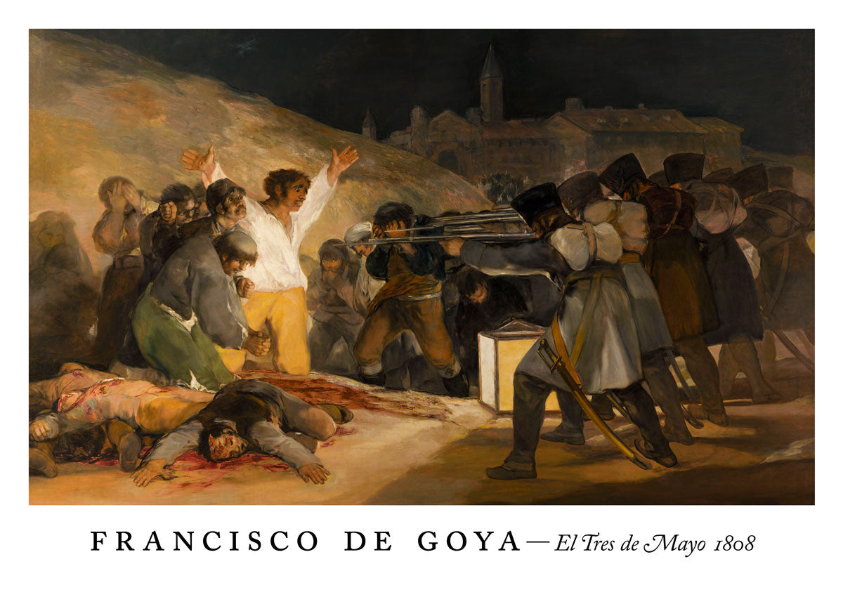 El Tres de Mayo - Francisco de Goya Exhibition Poster