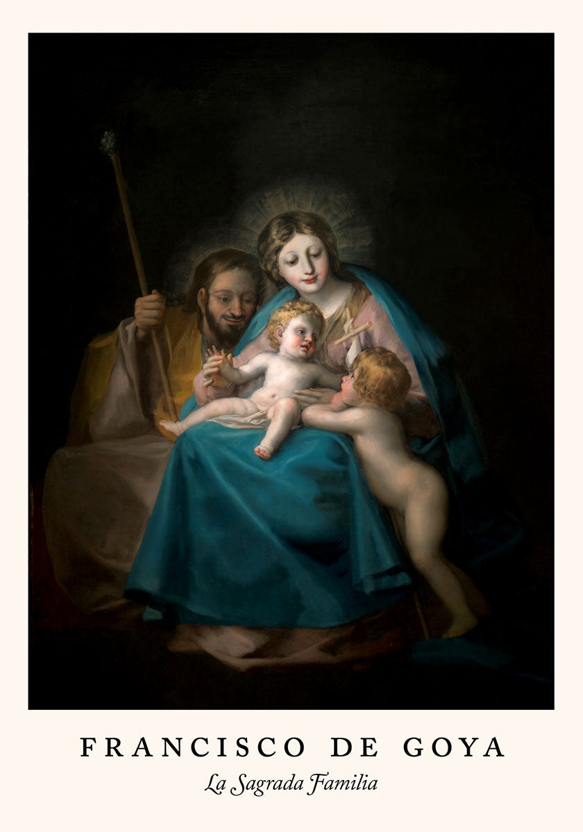 La Sagrada Familia - Francisco de Goya Exhibition Poster