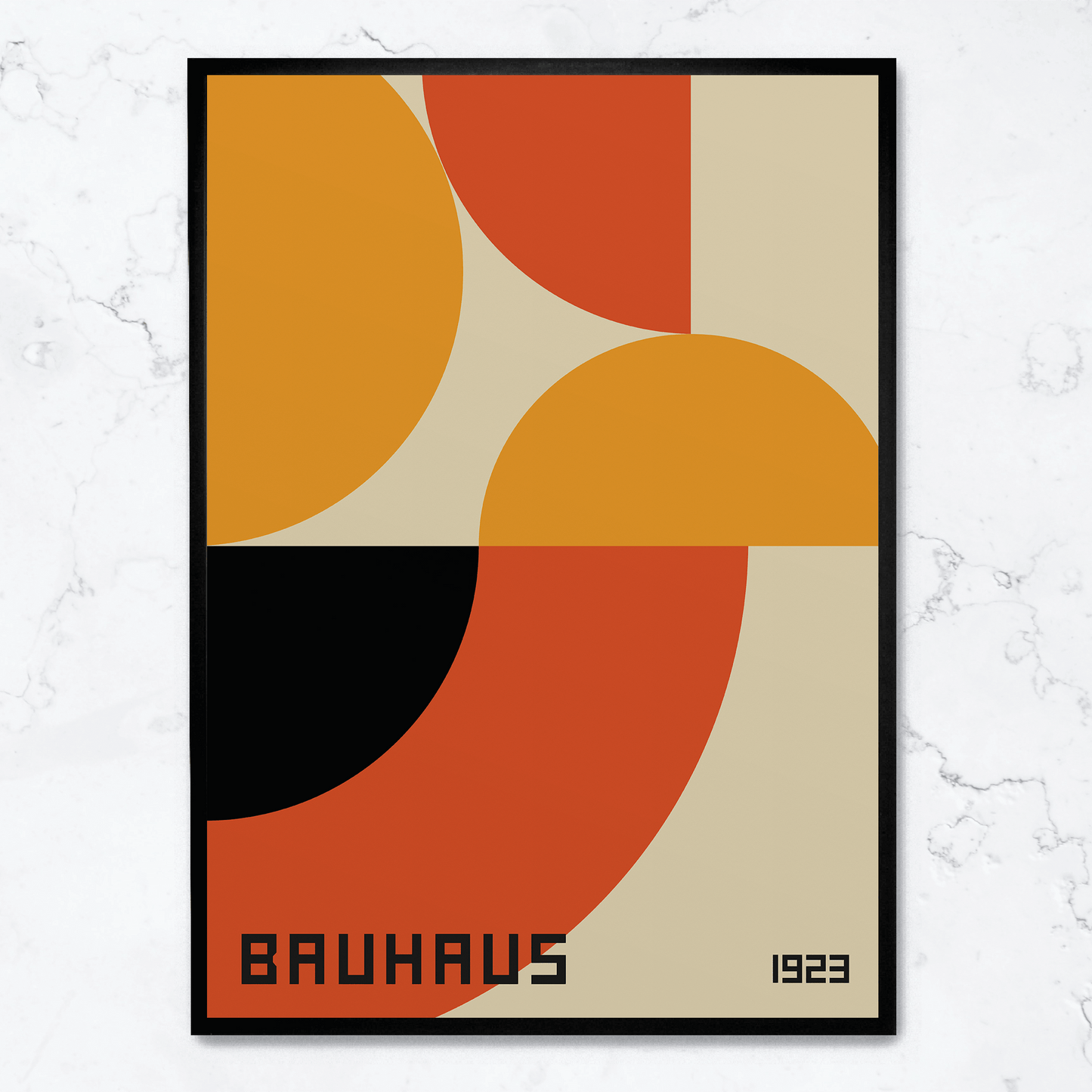 Bauhaus Warm Colors