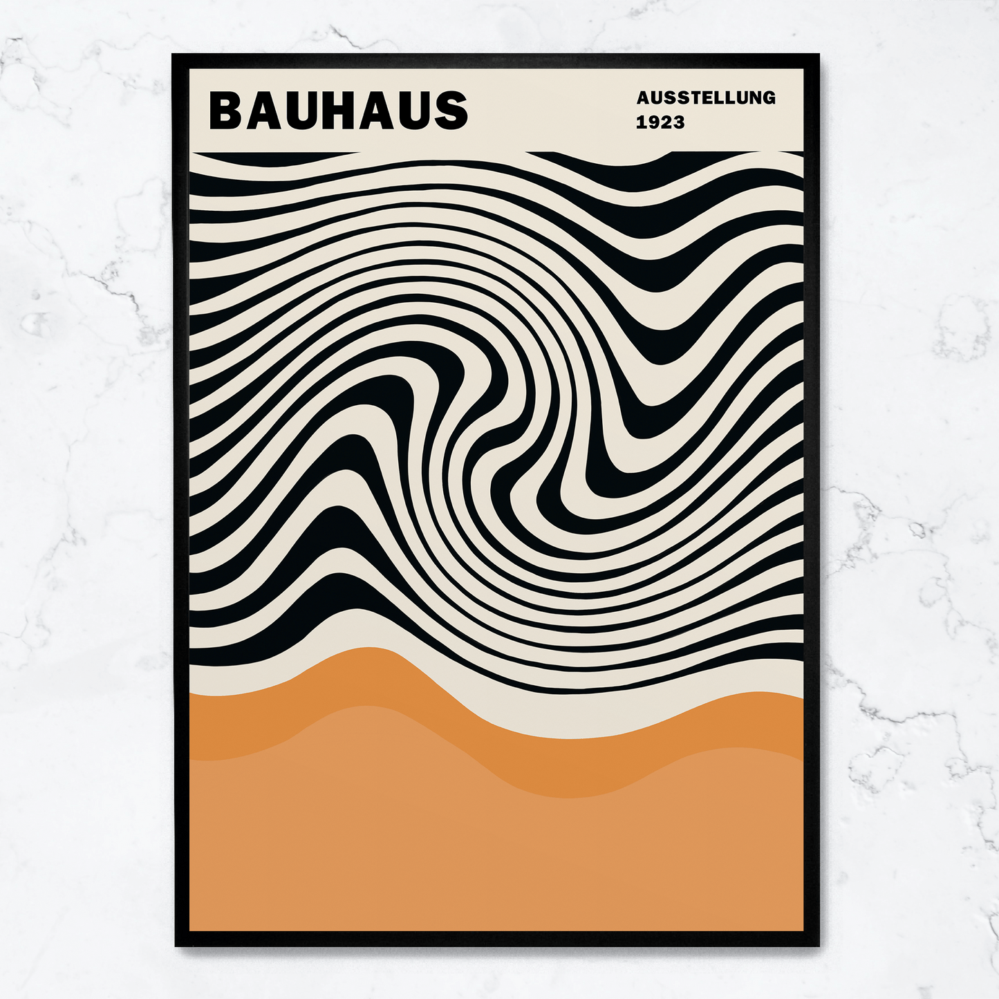 Bauhaus Zebra Orange