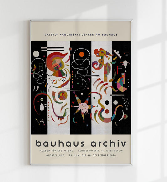 Striped by Wassily Kandinsky Exhibition Poster