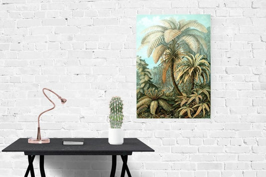 Palm Tree II (Filicinae–Laubfarne) by Ernst Haeckel