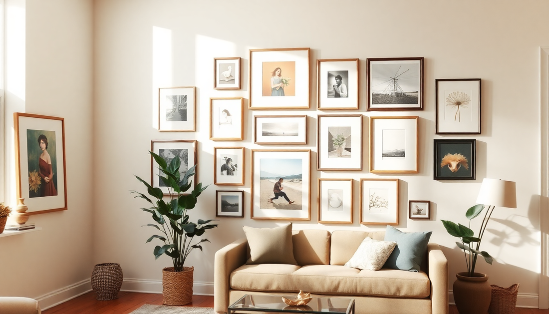 Elevate Your Space with a Curated Gallery Wall