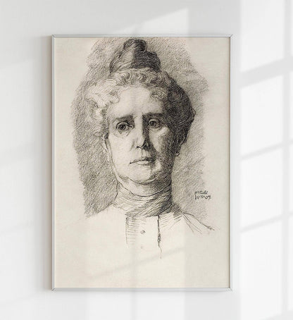 The Artist’s Mother by Egon Schiele