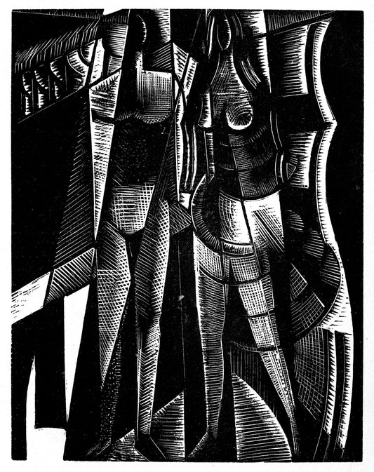 Man and Woman by Paul Nash