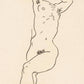 Torso of a Nude by Egon Schiele