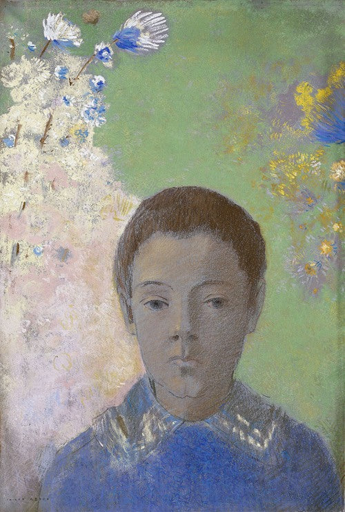 Portrait of Ari Redon (1884–1892)  by Odilon Redon