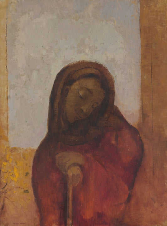 La Désespérance, Dit Aussi La Souffrance (1882)  by Odilon Redon