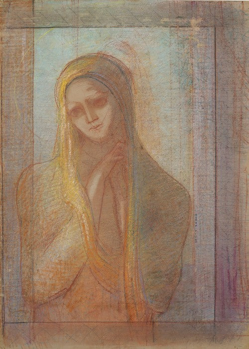 La Souffrance  by Odilon Redon