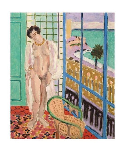Art Print &quot;Nu à la fenêtre (1929)&quot; by Henri Matisse (1929)