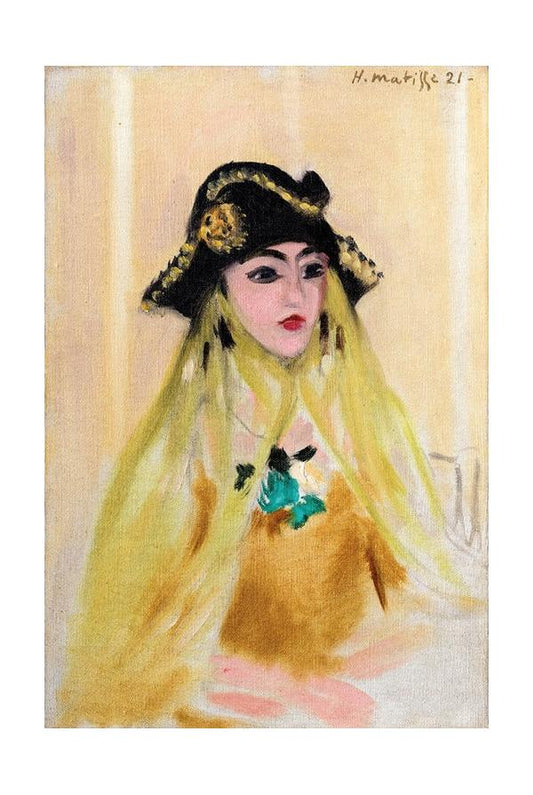 Art Print &quot;Ancilla (1921)&quot; by Henri Matisse (1921)