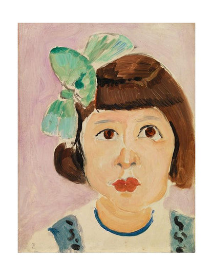 Head of a Young Girl (Tête de fillette) (1917)