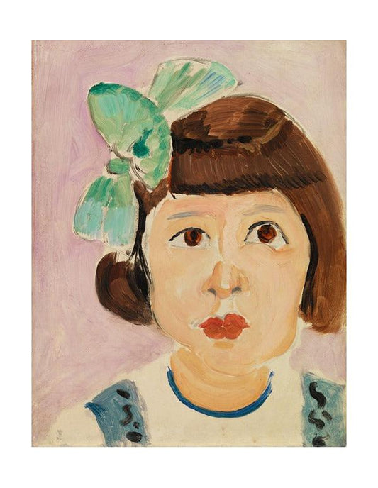 Head of a Young Girl (Tête de fillette) (1917)