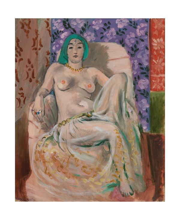 Moorish Woman (The Raised Knee) (Femme mauresque (Le Genou levé)) (1922-1923)