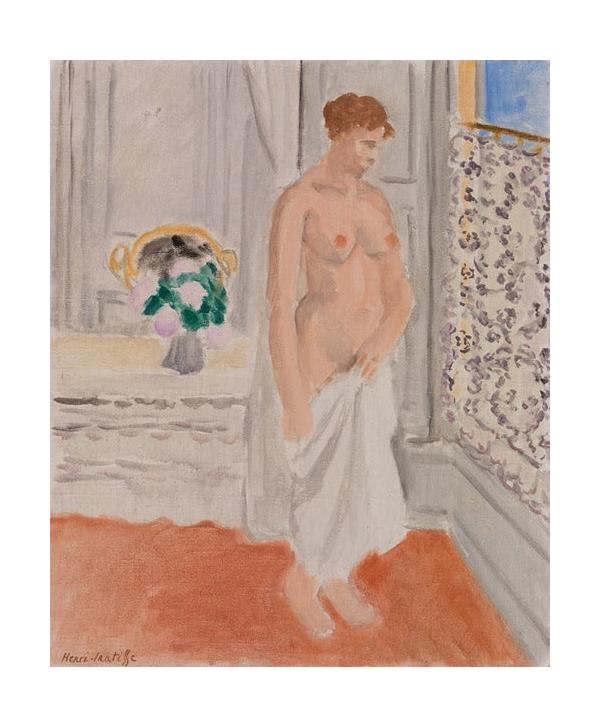 Standing Nude near Window (1919-1920)