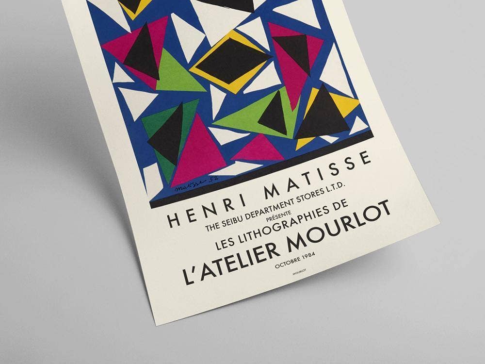 Henri Matisse, L'Atelier Mourlot, France 1984