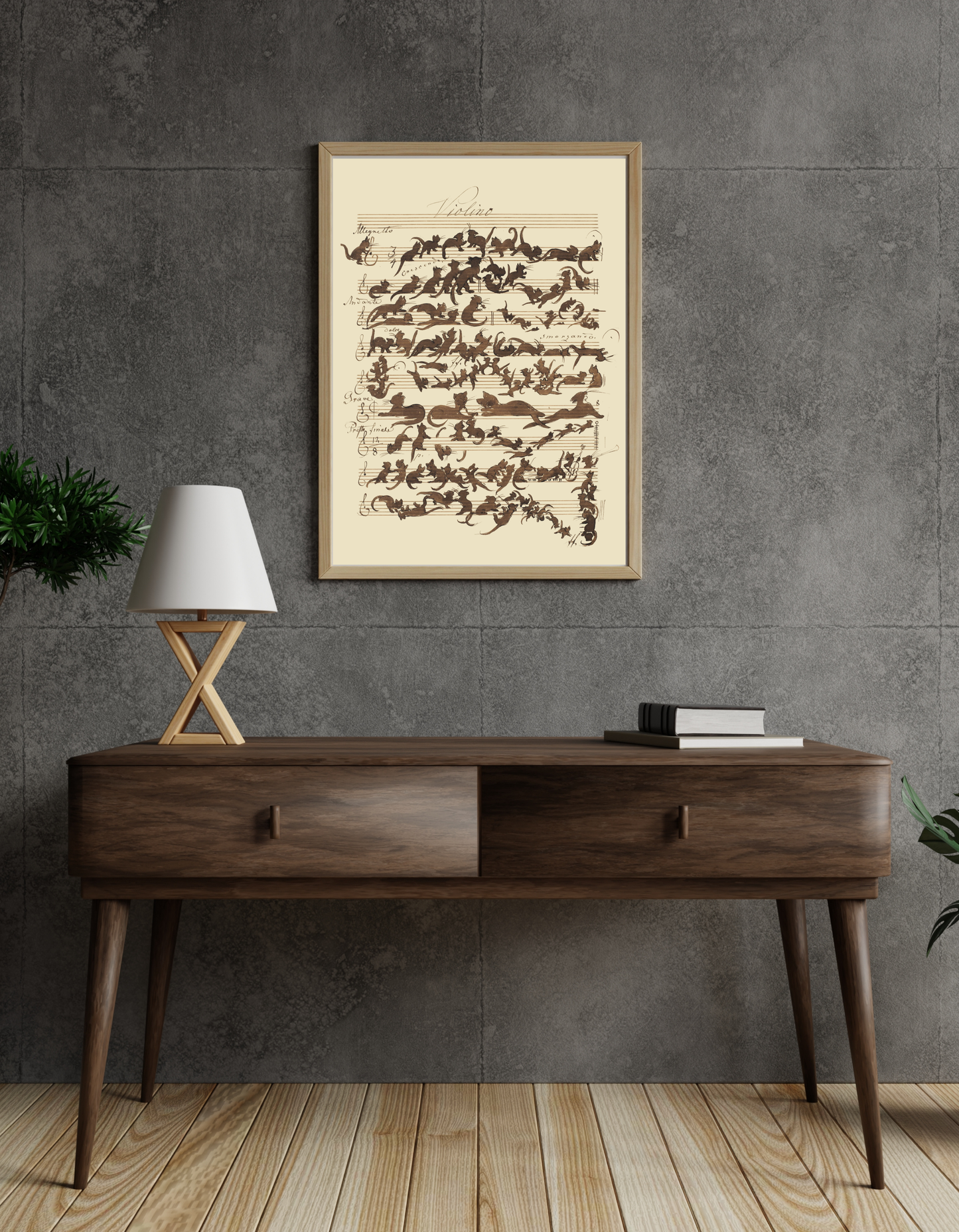 Cat Symphony by Moritz von Schwind – Art Print