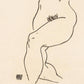 Torso of a Nude by Egon Schiele