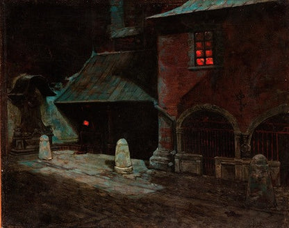 St Mary’s Church in Krakow (1900)  by Marian Wawrzeniecki - Digital Download Wall Art