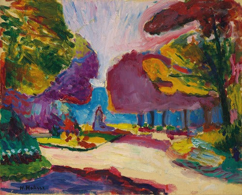 Art Print "Jardin du Luxembourg, Paris (1902)" by Henri Matisse (1902)