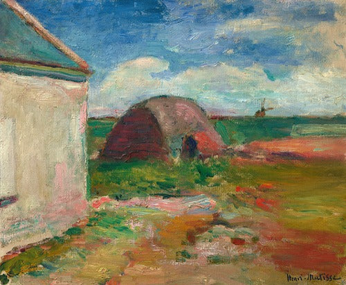 Art Print &quot;Paysage de Bretagne (1897)&quot; by Henri Matisse (1897)