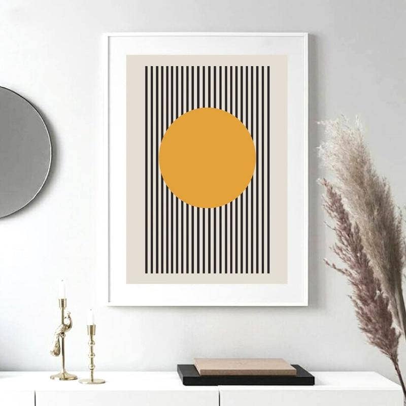 Bauhaus Exhibition Geometric Art Poster