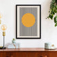 Bauhaus Exhibition Geometric Art Poster