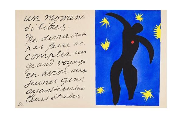 Art Print "Icarus (1947)" by Henri Matisse (1947)