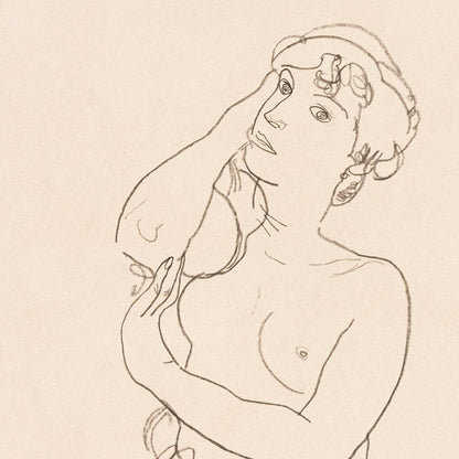 Naked Lady 02 by Egon Schiele