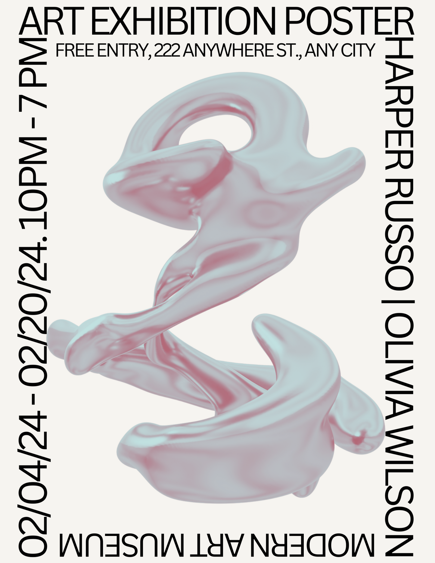 Custom Designed Exhibition Posters