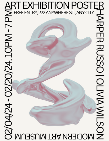 Custom Designed Exhibition Posters