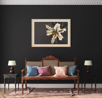 White Lily in the Dark by Ogawa Kazumasa