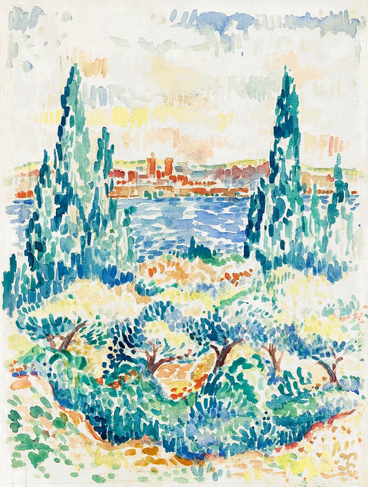 Antibes (1907) by Henri-Edmond Cross